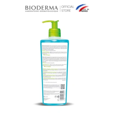 Gel rửa mặt tạo bọt không xà phòng Bioderma Sebium 500ml - 475.000₫