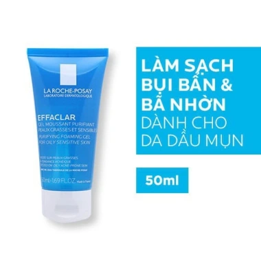 Gel rửa mặt tạo bọt La Roche-Posay Effaclar Purifying - Làm sạch sâu, giảm nhờn da dầu nhạy cảm, giá 45.157₫ 2 Gel rửa mặt tạo bọt La Roche-Posay Effaclar Purifying - Làm sạch sâu, giảm nhờn da dầu nhạy cảm, giá 45.157₫ 2
