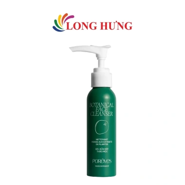 Gel rửa mặt thảo mộc Porêves Botanical 50ml - Giá ưu đãi 149.000đ, làm sạch sâu, dưỡng ẩm