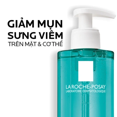 Gel rửa mặt và tắm La Roche Posay Effaclar Micro Peeling 400ml, sạch giảm mụn, giá 645.000