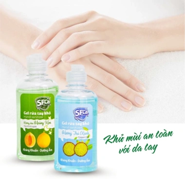Gel Rửa Tay Khô Diệt Khuẩn SPCa 250ml Dưỡng Ẩm Không Khô Da, Giá 58.000₫ 4