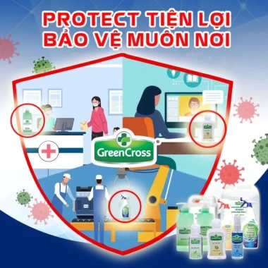 Gel Rửa Tay Khô GREEN CROSS Total Protect 5L - Bảo Vệ Toàn Diện, Giá 459.000₫ 5
