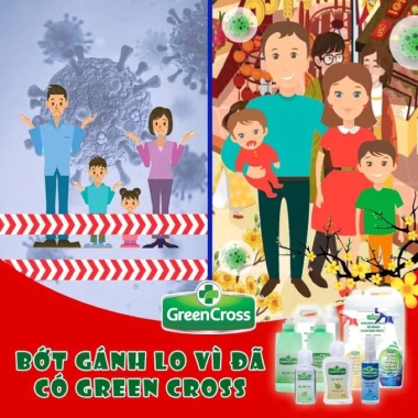 Gel Rửa Tay Khô GREEN CROSS Total Protect 5L - Bảo Vệ Toàn Diện, Giá 459.000₫ 7