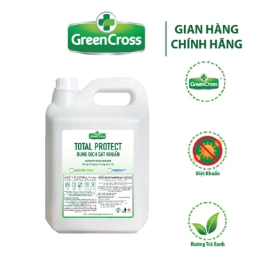 Gel Rửa Tay Khô GREEN CROSS Total Protect 5L - Bảo Vệ Toàn Diện, Giá 459.000₫ 8