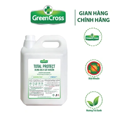Gel Rửa Tay Khô GREEN CROSS Total Protect 5L - Bảo Vệ Toàn Diện, Giá 459.000₫ 10