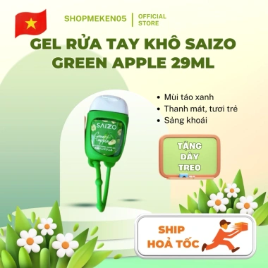 Gel Rửa Tay Khô Saizo Mini 29ml Kèm Dây Treo Thích Hợp Đi Học và Đi Chơi Giá 32.000 VND 5