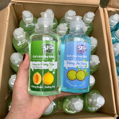 Gel Rửa Tay Khô SPCa 250ml Hương Dưa Gang - Sát Khuẩn, Bảo Vệ Da Tay, Giá 52.000₫ 5