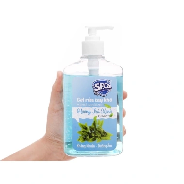 Gel Rửa Tay Khô SPCA 600ml Hương Dưa Lưới - Sát Khuẩn, Bảo Vệ Da Tay 7