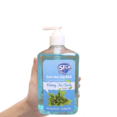 Gel Rửa Tay Khô SPCA 600ml Hương Dưa Lưới - Sát Khuẩn, Bảo Vệ Da Tay 9
