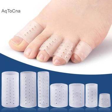 Gel Silicon Ngón Chân Aqtocna - Bảo Vệ Ống Ngón, Ngăn Vỉ, Chống Sương Mù, Thoáng Khí