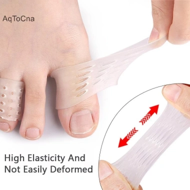 Gel Silicon Ngón Chân Aqtocna - Bảo Vệ Ống Ngón, Ngăn Vỉ, Chống Sương Mù, Thoáng Khí 4