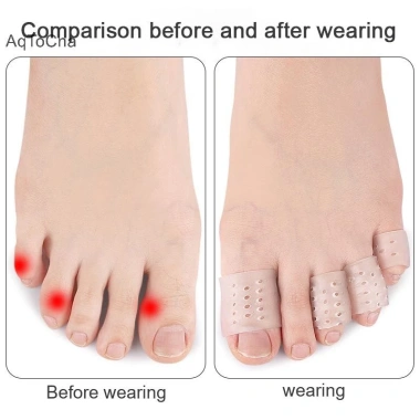 Gel Silicon Ngón Chân Aqtocna - Bảo Vệ Ống Ngón, Ngăn Vỉ, Chống Sương Mù, Thoáng Khí 6