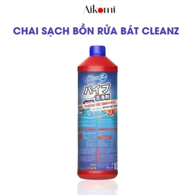 Gel sinh học CleanZ Aikomi - Làm sạch bồn rửa bát, ống rửa, khử mùi hôi nhanh
