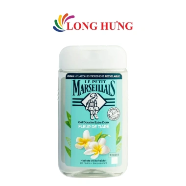 Gel tắm 92% hữu cơ Le Petit Marseillais 250ml - Dưỡng ẩm, da mềm mịn, giảm giá 169.000 dong