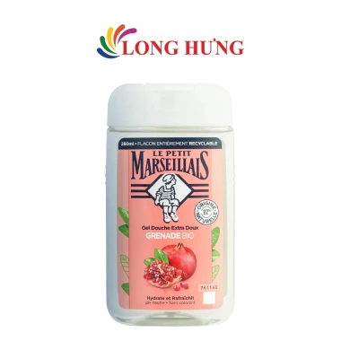 Gel tắm 92% hữu cơ Le Petit Marseillais 250ml - Dưỡng ẩm, da mềm mịn, giảm giá 169.000 dong