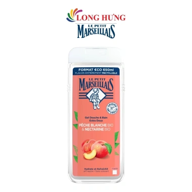 Gel tắm 92% hữu cơ Le Petit Marseillais 650ml - Dưỡng ẩm, giảm giá chỉ 289.000 dong 8 Gel tắm 92% hữu cơ Le Petit Marseillais 650ml - Dưỡng ẩm, giảm giá chỉ 289.000 dong 8