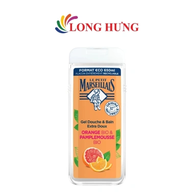 Gel tắm 92% hữu cơ Le Petit Marseillais 650ml - Dưỡng ẩm, giảm giá chỉ 289.000 dong