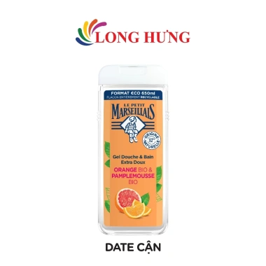 Gel tắm 92% hữu cơ Le Petit Marseillais 650ml - Dưỡng ẩm, giảm giá chỉ 289.000 dong 10 Gel tắm 92% hữu cơ Le Petit Marseillais 650ml - Dưỡng ẩm, giảm giá chỉ 289.000 dong 10
