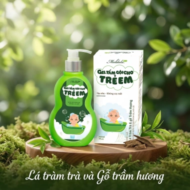 Gel tắm gội trẻ em Maldala dịu nhẹ không cay mắt 200ml - giảm giá 165k 3