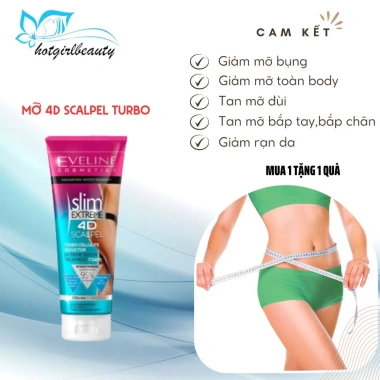Gel tan mỡ bụng Eveline Cosmetics Extreme 4D giảm mỡ, săn chắc da, an toàn - 249.000₫ 5 Gel tan mỡ bụng Eveline Cosmetics Extreme 4D giảm mỡ, săn chắc da, an toàn - 249.000₫ 5