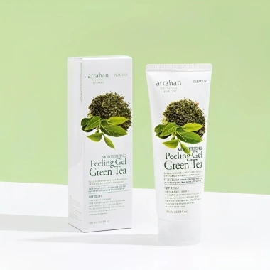 Gel Tẩy Da Chết Arrahan Trà Xanh Peeling Gel Hàn Quốc 180ml Giá 99k Da Sáng Mịn