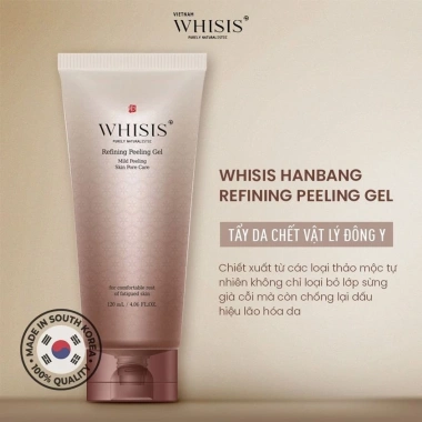 Gel Tẩy Da Chết Đông Y WHISIS 120ml - Giảm Nám, Sạm Da, Da Xỉn Màu, Dưỡng ẩm, Giá chỉ 80k 4 Gel Tẩy Da Chết Đông Y WHISIS 120ml - Giảm Nám, Sạm Da, Da Xỉn Màu, Dưỡng ẩm, Giá chỉ 80k 4