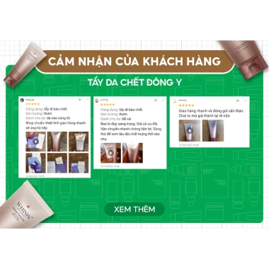 Gel Tẩy Da Chết Đông Y WHISIS 120ml Giảm Nám Sạm Thâm Cho Da Xỉn Màu