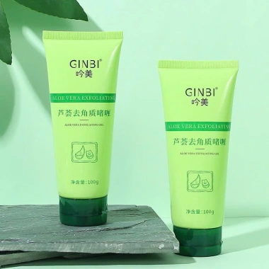 Gel Tẩy Da Chết GINBI 100g Dưỡng ẩm Sáng da Làm sạch bụi bẩn Ngừa mụn da mặt và body Giá 40.000 VND 7