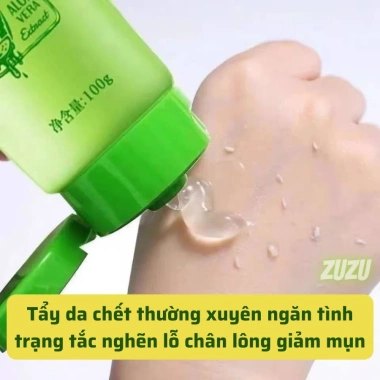 Gel Tẩy Da Chết Mặt Ginbi Chiết Xuất Nha Đam – Da Sạch Mịn, Căng Bóng, Giá Chỉ 90.000₫ 3
