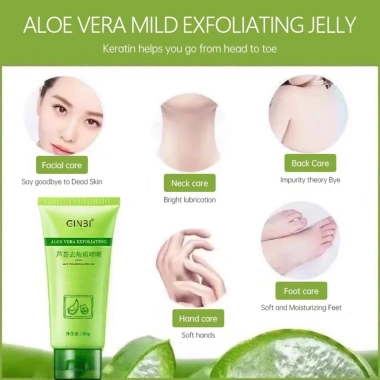 Gel Tẩy Da Chết Mặt Ginbi Chiết Xuất Nha Đam – Da Sạch Mịn, Căng Bóng, Giá Chỉ 90.000₫ 6