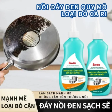 Gel tẩy đáy nồi BRODIO 150ml - Xóa vết dầu cứng đầu, đa năng, giảm còn 99.000đ