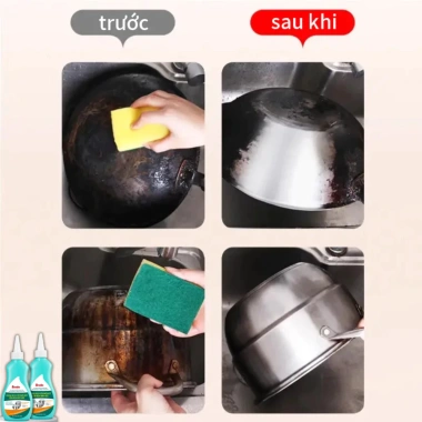 Gel tẩy đáy nồi BRODIO 150ml - Xóa vết dầu cứng đầu, đa năng, giảm còn 99.000đ