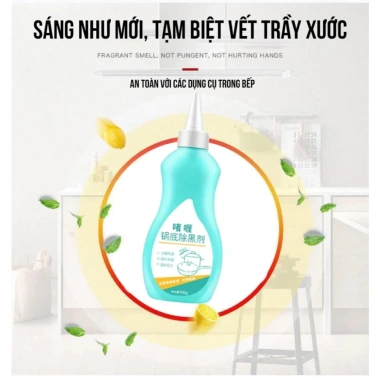 Gel Tẩy Rửa Đa Năng LumiClean - Làm sạch đáy nồi, nhọ nồi, vết bẩn cứng đầu, xoong sáng bóng - Giá 99.000đ