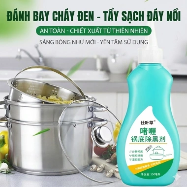 Gel Tẩy Rửa Đáy Nồi Chảo Đa Năng, Siêu Tẩy Dầu Mỡ, Xóa Vết Cháy Đen - Giá 30.000 7
