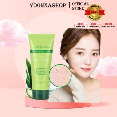 Gel tẩy tế bào chết ADQ BOM 100g - Dưỡng da tươi trẻ trắng sáng lô hội tự nhiên A258 - 19.900 VND