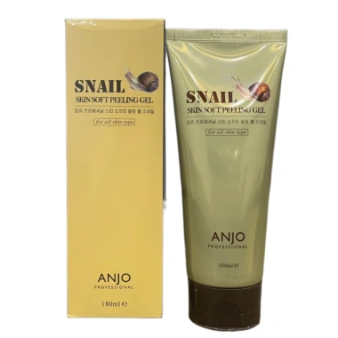 Gel tẩy tế bào chết ANJO Peeling Snail 180ml - Làm sạch da, giảm mụn, chỉ 104.500₫