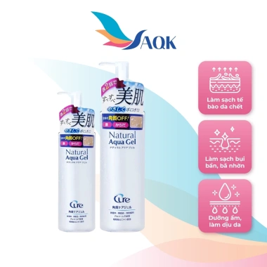 Gel tẩy tế bào chết Cure Natural Aqua Gel - Da sạch nhẹ, sáng mịn, 299.000 VND
