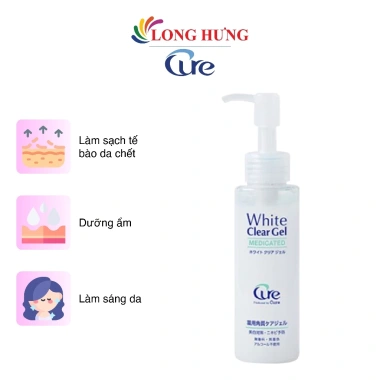 Gel tẩy tế bào chết Cure White Clear 100g - Da sạch, trắng sáng, chỉ 299.000₫