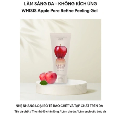 Gel tẩy tế bào chết da mặt Whisis - Trắng, mờ thâm, se khít lỗ chân lông - 90.000đ