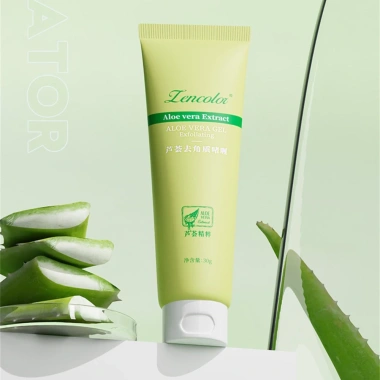 Gel tẩy tế bào chết Lencolor Aloe Vera – Làm sạch sâu, giảm mụn đầu đen, giá 61.600₫