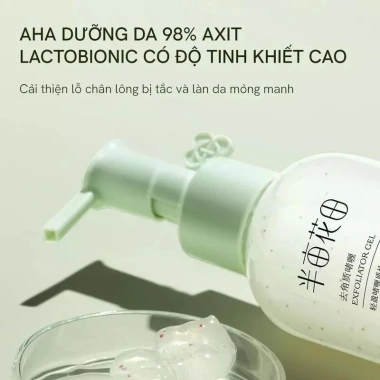 Gel tẩy tế bào chết Little Dream Garden 150g Cải thiện lỗ chân lông, cấp ẩm, sáng da, chỉ 119.000₫