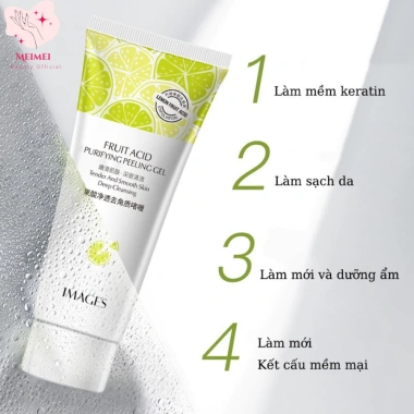 Gel Tẩy Tế Bào Chết Mặt Chanh Dưỡng Sáng Da, Sạch Lỗ Chân Lông, Giảm Mụn Đầu Đen - 35k