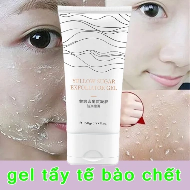 Gel tẩy tế bào chết mặt Đường Vàng – Làm sạch sâu, giảm mụn đầu đen, da mềm trắng, dưỡng ẩm toàn thân 142k 3