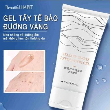 Gel tẩy tế bào chết mặt Đường Vàng – Làm sạch sâu, giảm mụn đầu đen, da mềm trắng, dưỡng ẩm toàn thân 142k 6