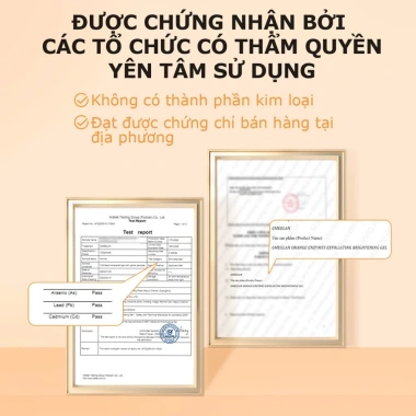 Gel Tẩy Tế Bào Chết PIAC Enzyme Cam - Da Sáng Mịn, Làm Sạch Dịu Nhẹ, 49.800₫