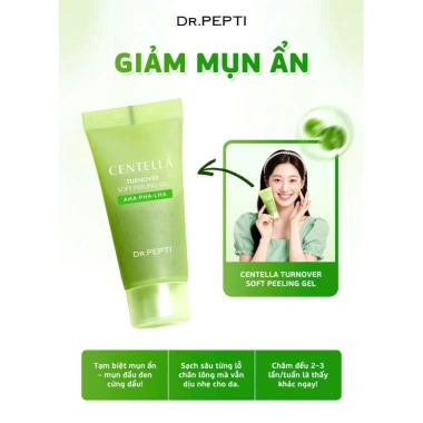 Gel Tẩy Tế Bào Chết Rau Má Dr.Pepti Centella Soft Peeling - 99k giảm giá 5 Gel Tẩy Tế Bào Chết Rau Má Dr.Pepti Centella Soft Peeling - 99k giảm giá 5