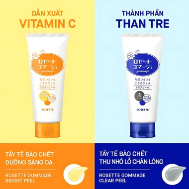 Gel Tẩy Tế Bào Chết Rosette Gommage Peeling 120g – Da Sáng Mịn, Giá 109.000 2