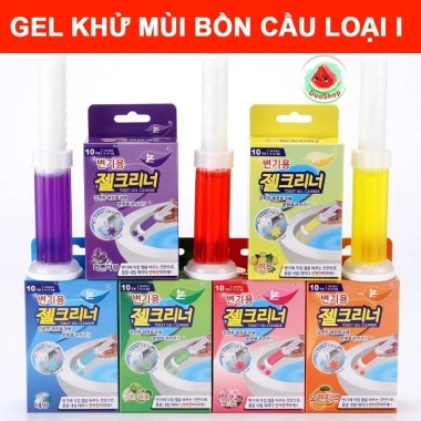 Gel thơm khử mùi bồn cầu hình bông hoa - Diệt khuẩn, khử trùng, 18.000đ