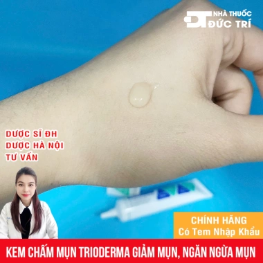 Gel Trioderma Anti Acne 15g Giảm mụn mờ thâm da sạch chính hãng giá 125.000