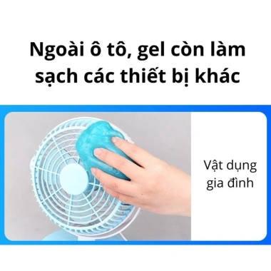 Gel vệ sinh bàn phím 70-200g, làm sạch bụi laptop, nội thất, ô tô Giá 7.000 VND 3